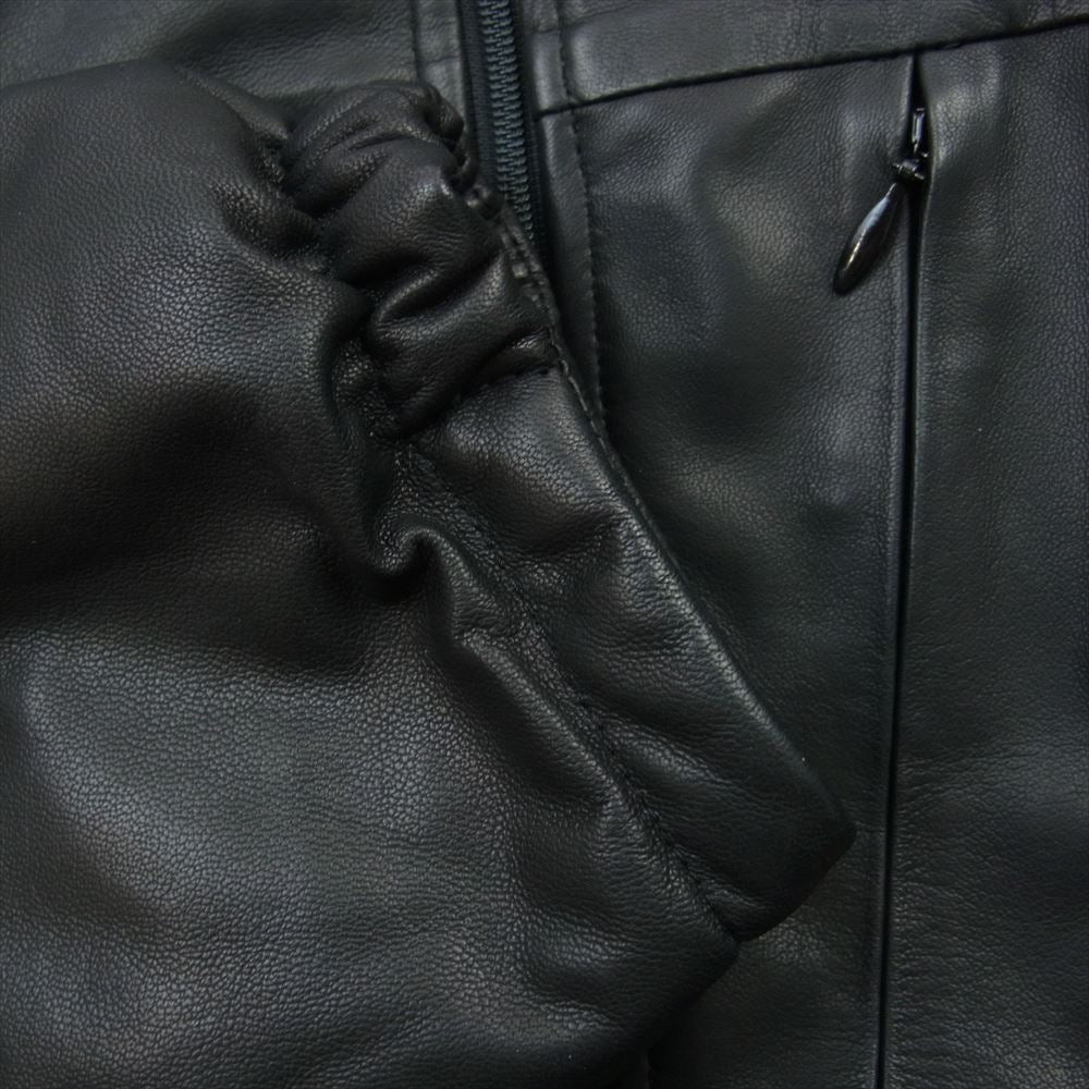 COMOLI コモリ 23AW Y03-01014 シープスキン パフジャケット ブラック系 3【中古】