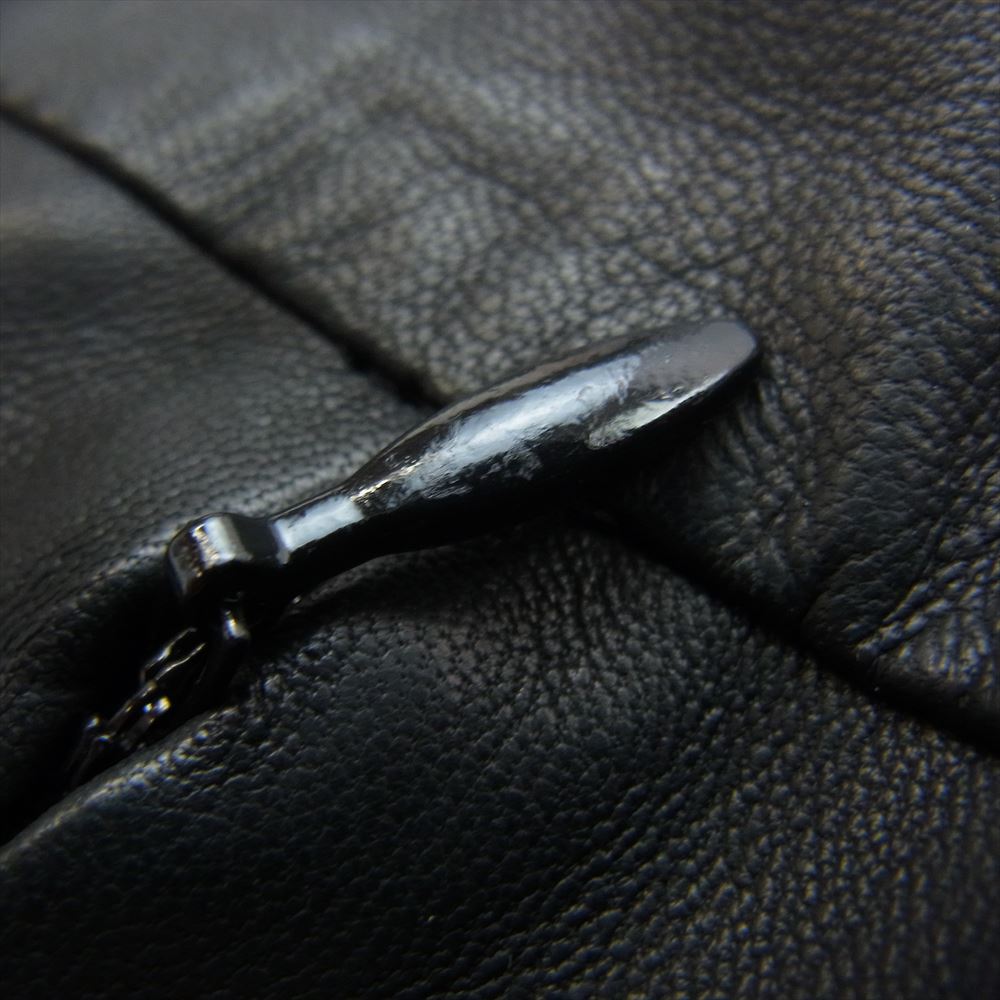 COMOLI コモリ 23AW Y03-01014 シープスキン パフジャケット ブラック系 3【中古】