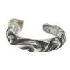 CHROME HEARTS クロムハーツ（原本無） HOOP SCROOL スクロール フープ ピアス シルバー系【中古】