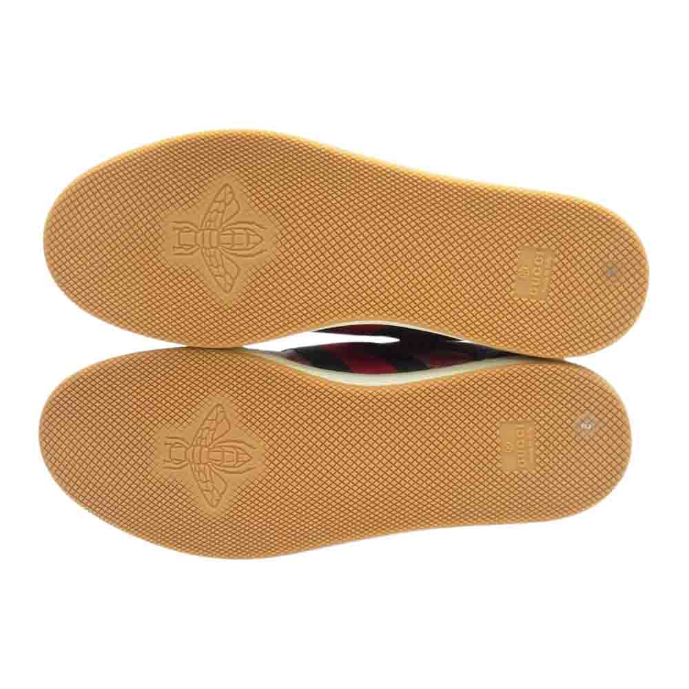 GUCCI グッチ 722618 Screener スクリーナー GGスプリーム 総柄 ローカット スニーカー マルチカラー系 8【新古品】【未使用】【中古】