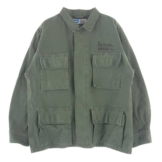 Psicom サイコム ファティーグ ミリタリー ジャケット カーキ系 M【中古】