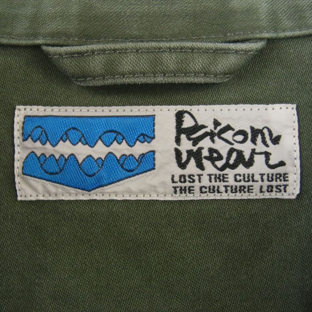 Psicom サイコム ファティーグ ミリタリー ジャケット カーキ系 M【中古】