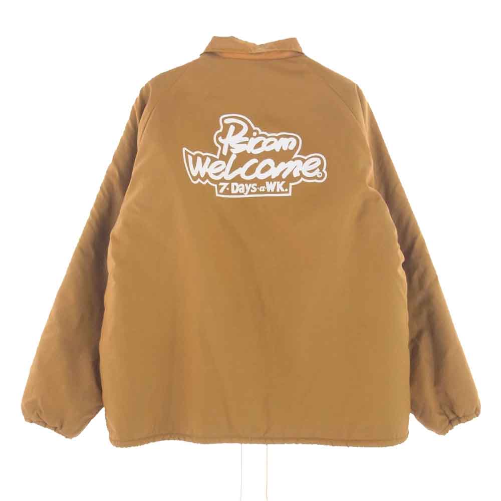 Psicom サイコム BOA COACH JKT ナイロン ボア コーチ ジャケット ライトブラウン系 M【中古】