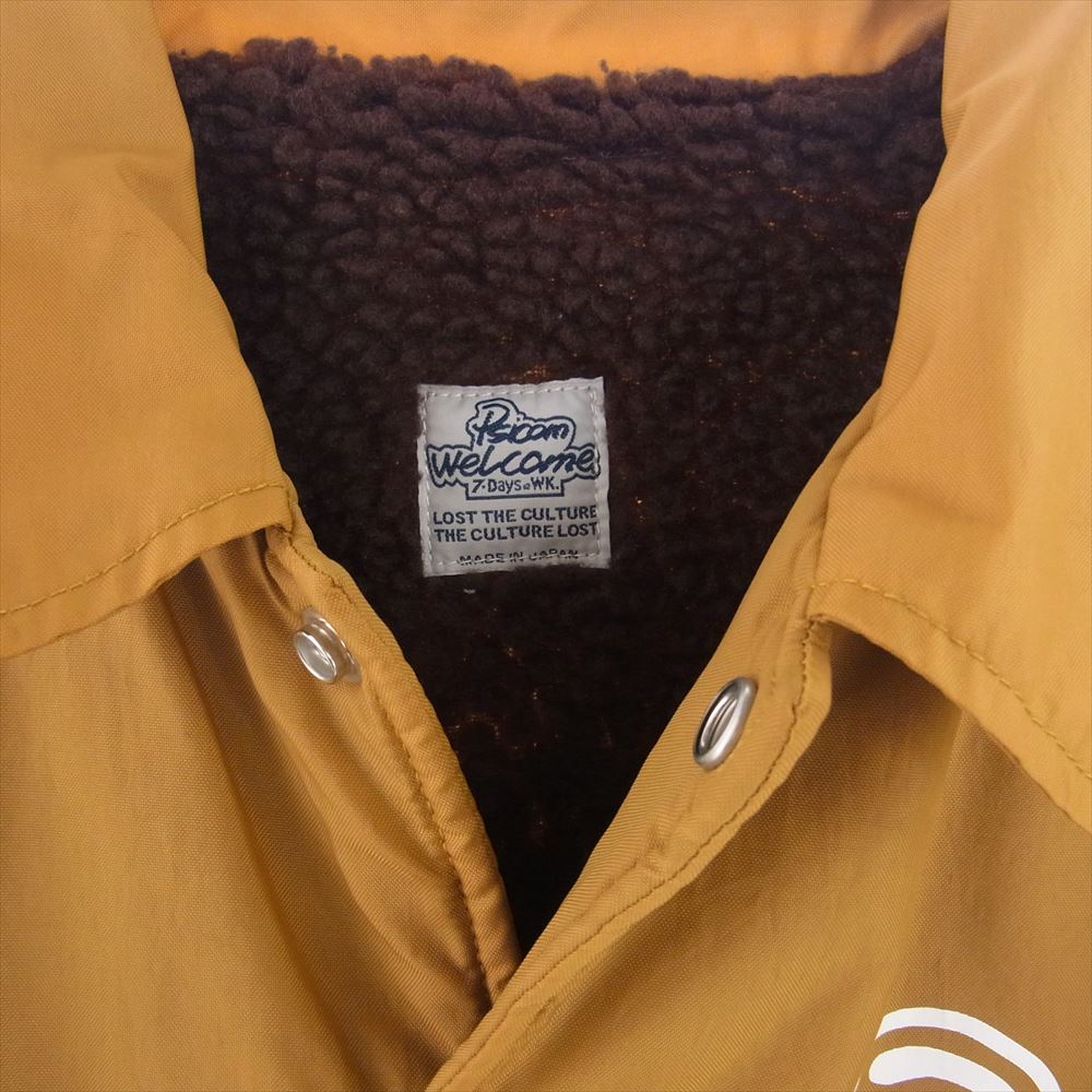 Psicom サイコム BOA COACH JKT ナイロン ボア コーチ ジャケット ライトブラウン系 M【中古】