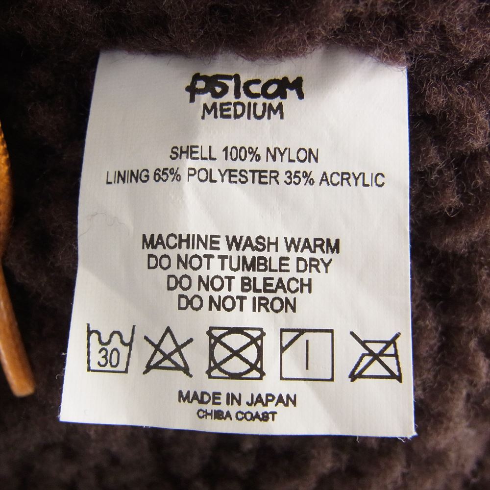 Psicom サイコム BOA COACH JKT ナイロン ボア コーチ ジャケット ライトブラウン系 M【中古】