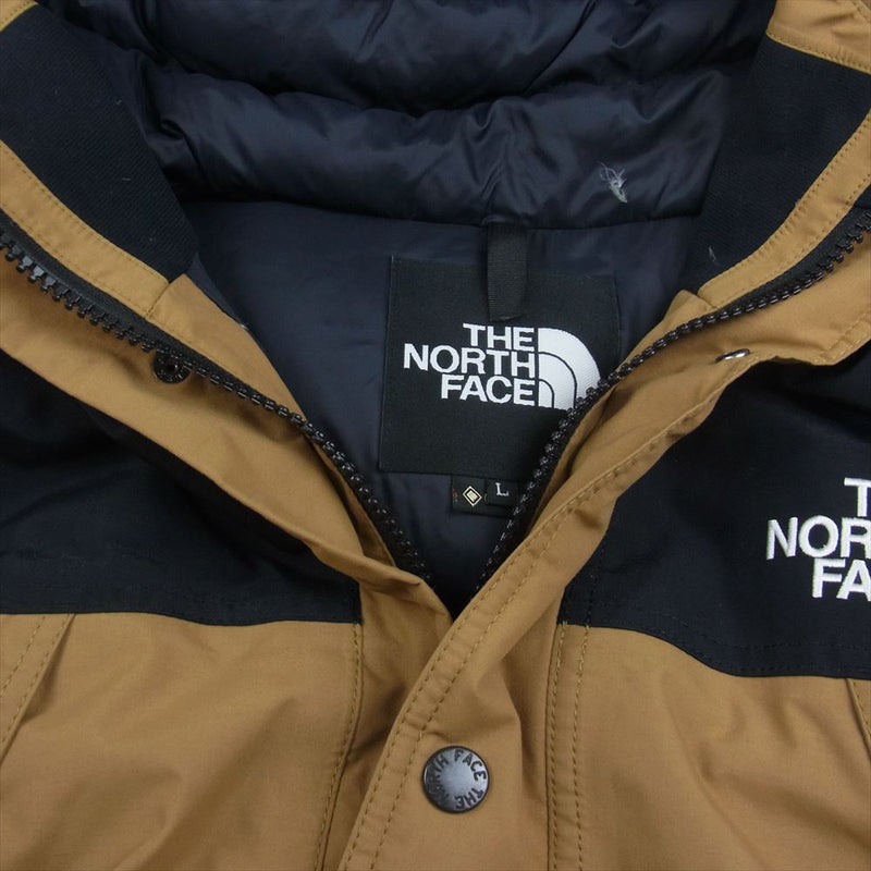 THE NORTH FACE ノースフェイス Mountain Down Jacket マウンテン ダウンジャケット ブラウン系 L【中古】
