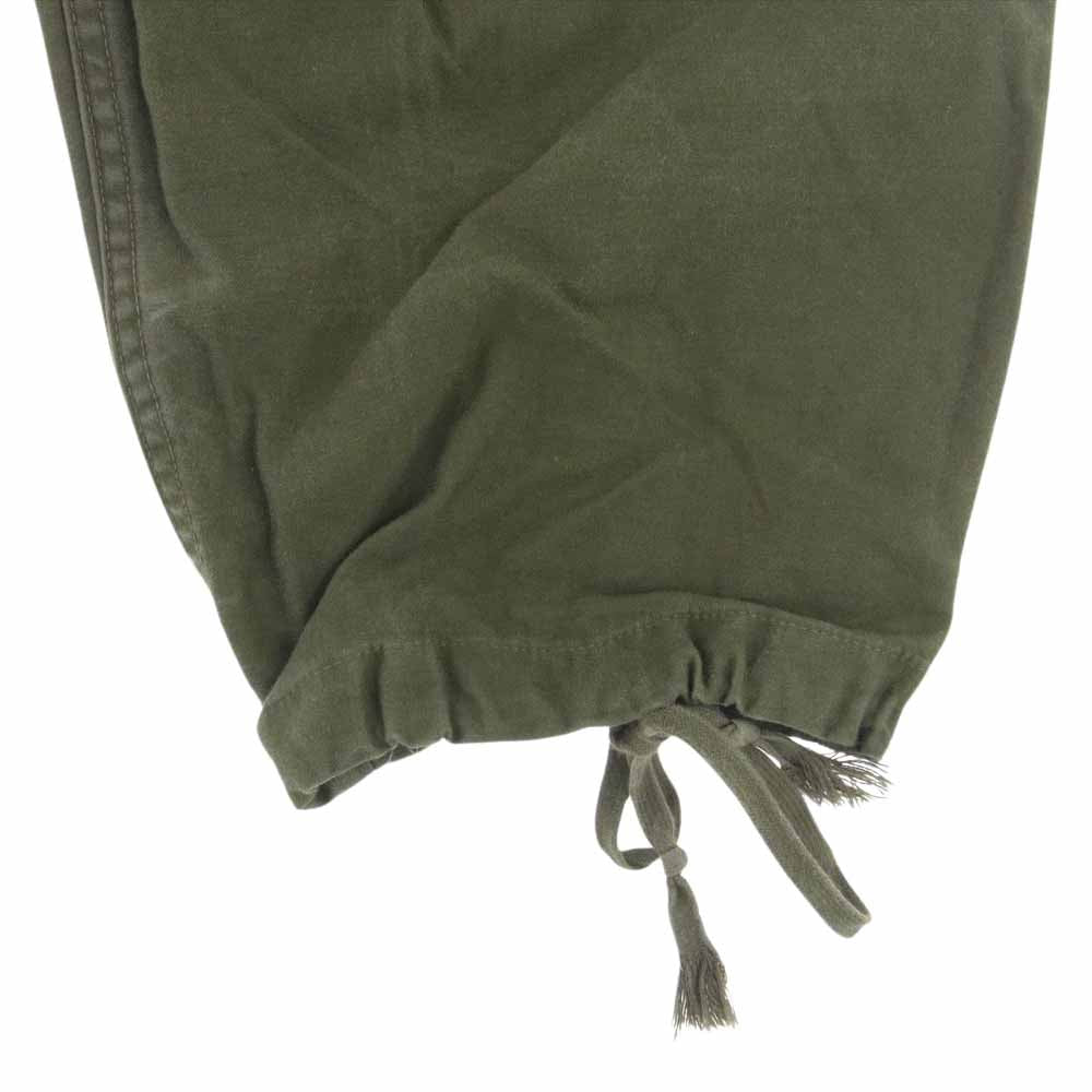 ビンテージ 50s U.S ARMY アメリカ軍 米軍M実物 M-51 FIELD TROUSERS CONMAR ジップ カーゴ パンツ  カーキ系 32　1/2【中古】