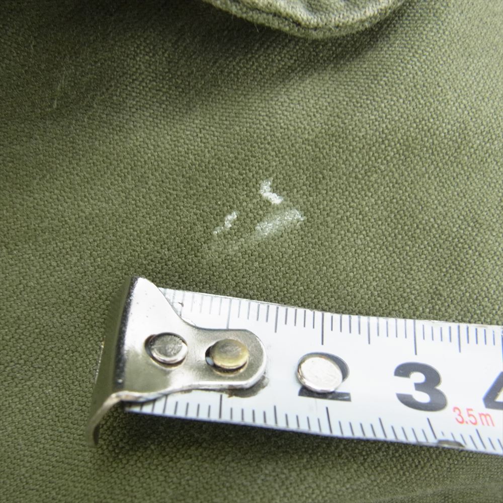 ビンテージ 50s U.S ARMY アメリカ軍 米軍M実物 M-51 FIELD TROUSERS CONMAR ジップ カーゴ パンツ  カーキ系 32　1/2【中古】