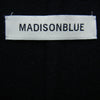 MADISON BLUE マディソンブルー MB999-2101 REVER SIDE SLIT CAPE COAT リバーサイド スリット ケープ ポンチョ ウール ジャケット ブラック系 02(M）【極上美品】【中古】