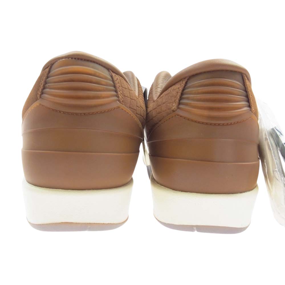 NIKE ナイキ DV7129-222 × Two 18 トゥ 18 Air Jordan 2 エアジョーダン2 Low ロー Tan タン スニーカー  ライトブラウン系 27cm【新古品】【未使用】【中古】