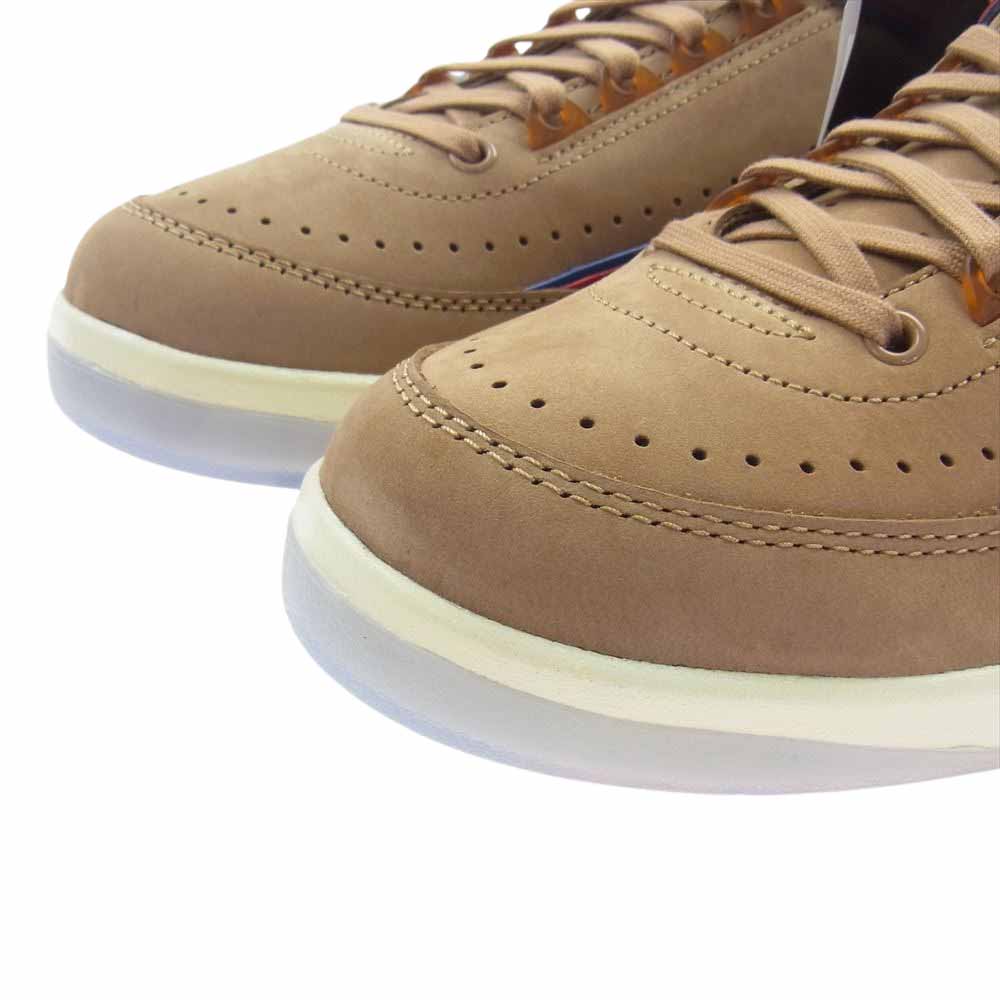 NIKE ナイキ DV7129-222 × Two 18 トゥ 18 Air Jordan 2 エアジョーダン2 Low ロー Tan タン スニーカー  ライトブラウン系 27cm【新古品】【未使用】【中古】