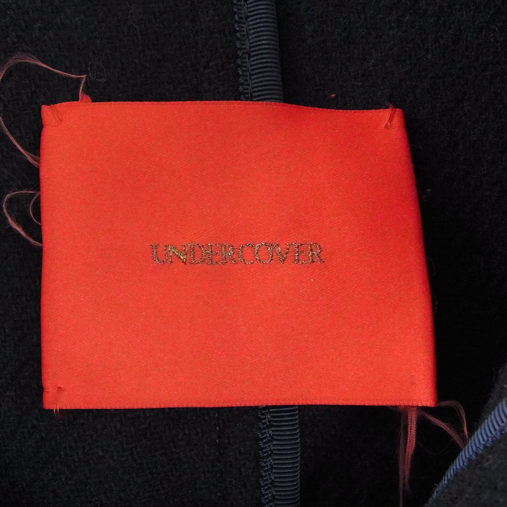 UNDERCOVER アンダーカバー 15AW UCP9303 MAD ARCHIVES 爪トグル ウール ダッフルコート ダークネイビー系 3【中古】