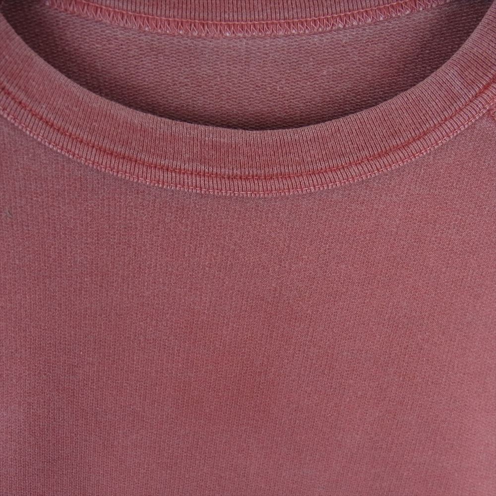 STANDARD CALIFORNIA スタンダードカリフォルニア SD Pima cotton Logo Sweat ピマコットン スウェット クルーネック バーガンディ系 サイズ表記なし【極上美品】【中古】