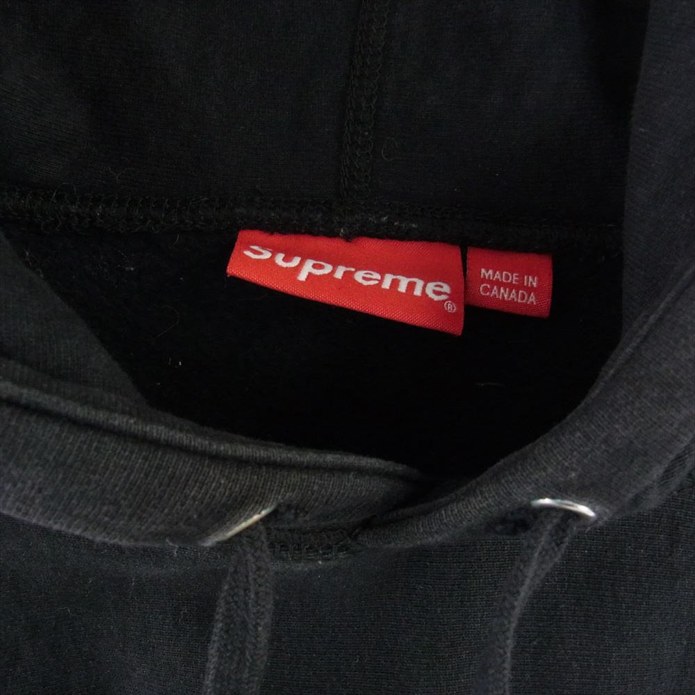 Supreme シュプリーム 20AW Cross Box Logo Hooded Sweatshirt クロス ボックスロゴ フーデッド スウェット シャツ プルオーバー パーカー ブラック系 M【中古】