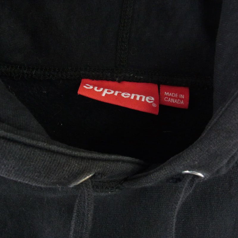 Supreme シュプリーム 20AW Cross Box Logo Hooded Sweatshirt クロス ボックスロゴ フーデッド スウェット シャツ プルオーバー パーカー ブラック系 M【中古】