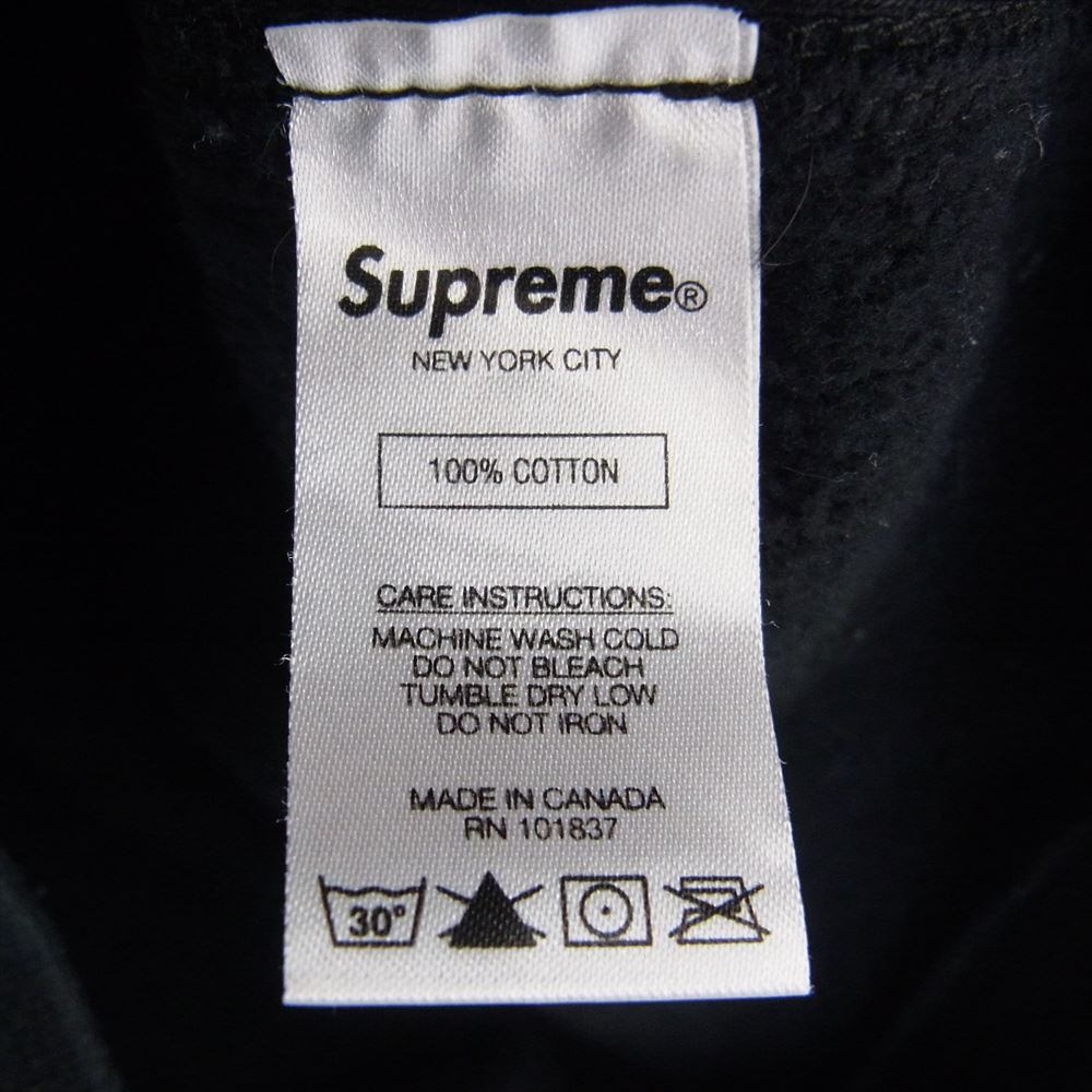 Supreme シュプリーム 20AW Cross Box Logo Hooded Sweatshirt クロス ボックスロゴ フーデッド スウェット シャツ プルオーバー パーカー ブラック系 M【中古】