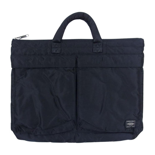 PORTER ポーター TANKER BRIEFCASE タンカー ブリーフケース ナイロン バッグ S ブラック系【中古】