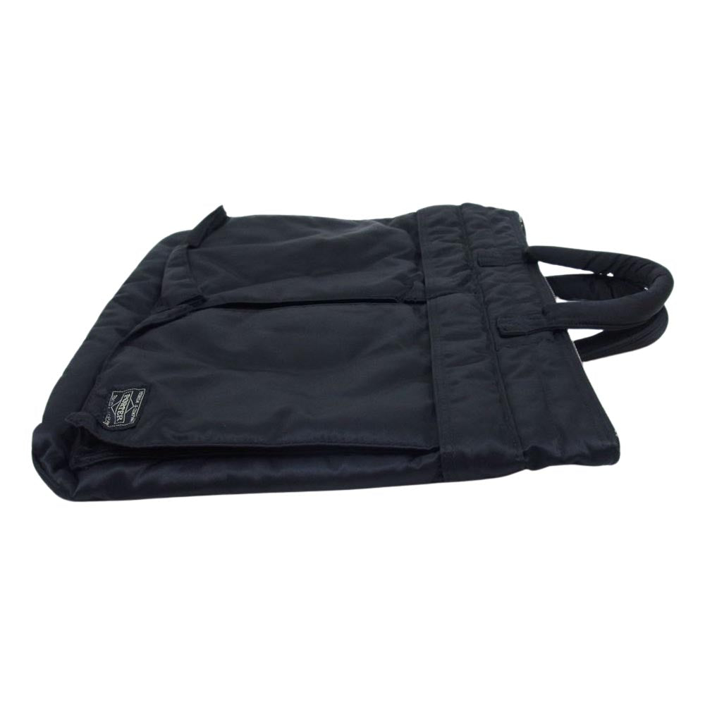 PORTER ポーター TANKER BRIEFCASE タンカー ブリーフケース ナイロン バッグ S ブラック系【中古】