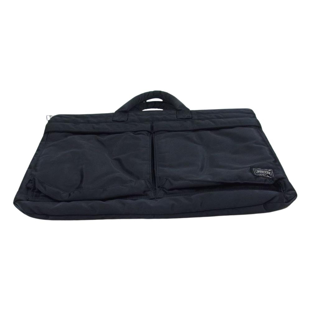 PORTER ポーター TANKER BRIEFCASE タンカー ブリーフケース ナイロン バッグ S ブラック系【中古】