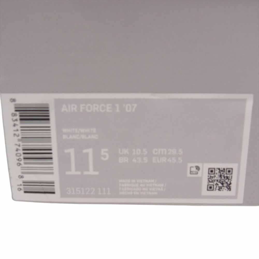 NIKE ナイキ 315122-111 ホワイト系 29.5cm【新古品】【未使用】【中古】