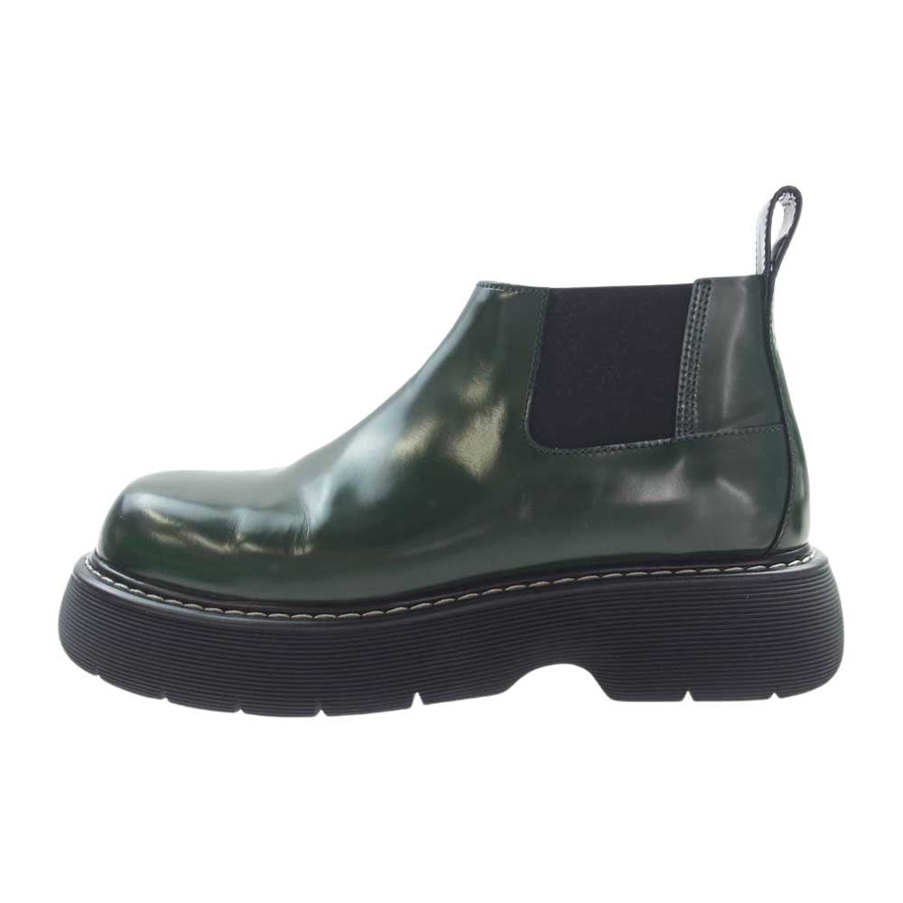 BOTTEGAVENETA ボッテガヴェネタ swell boots サイドゴアチェルシー ブーツ カーキ系 44【中古】