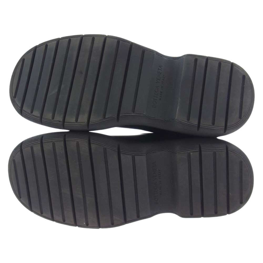 BOTTEGAVENETA ボッテガヴェネタ swell boots サイドゴアチェルシー ブーツ カーキ系 44【中古】