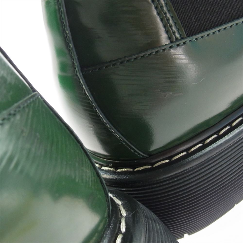 BOTTEGAVENETA ボッテガヴェネタ swell boots サイドゴアチェルシー ブーツ カーキ系 44【中古】