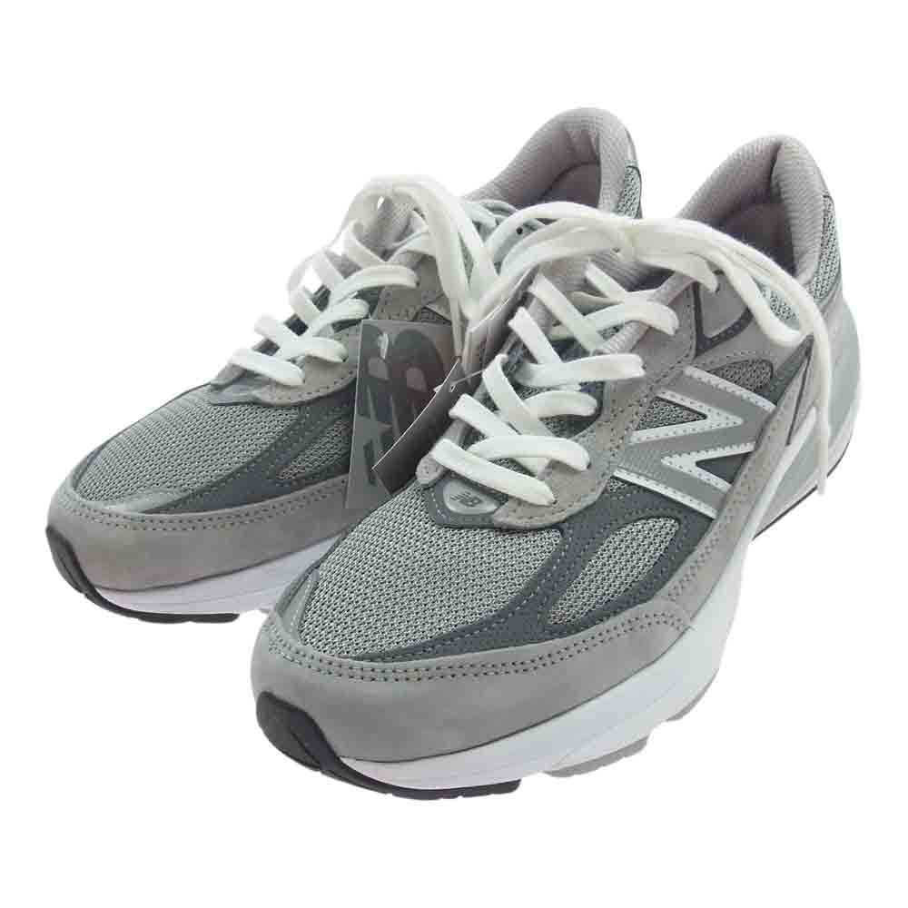 NEW BALANCE ニューバランス M990V6GL6 ローカット スニーカー グレー系 26cm【新古品】【未使用】【中古】