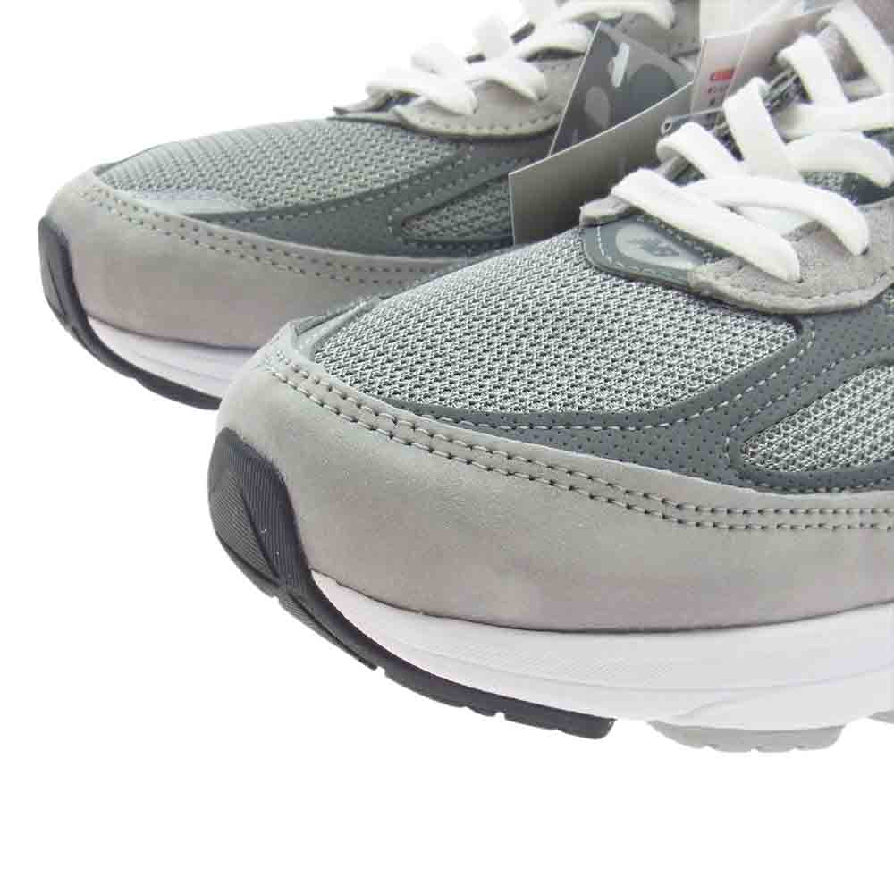 NEW BALANCE ニューバランス M990V6GL6 ローカット スニーカー グレー系 26cm【新古品】【未使用】【中古】
