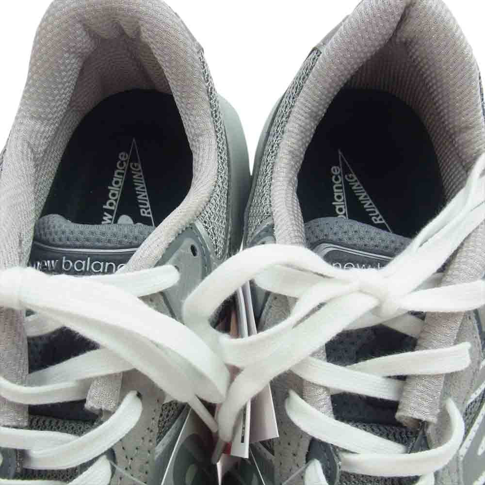 NEW BALANCE ニューバランス M990V6GL6 ローカット スニーカー グレー系 26cm【新古品】【未使用】【中古】