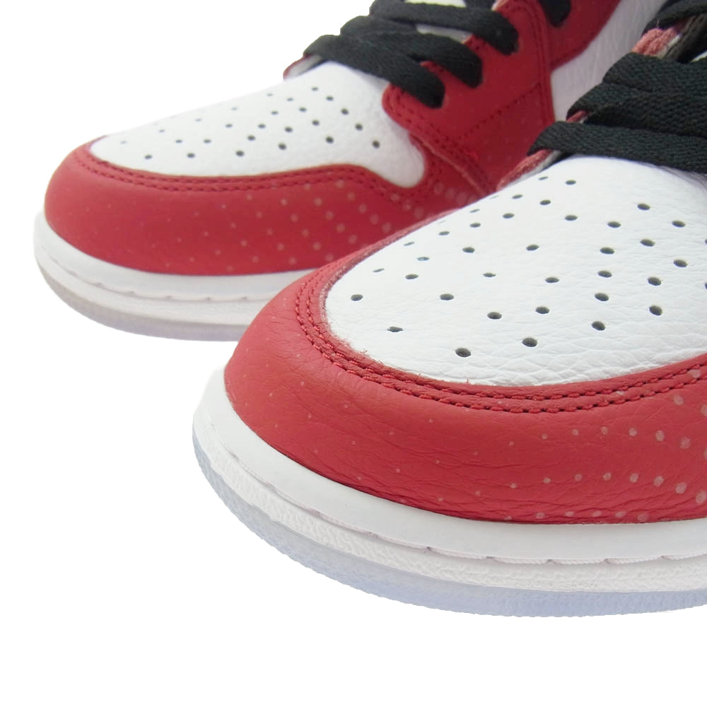 NIKE ナイキ 555088-602 SPIDERMAN AIR JORDAN 1 RETRO HIGH OG ORIGIN STORY GYM エアジョーダン スパイダーマン オリジンストーリー ハイカット スニーカー レッド系 ホワイト系 29.5cm【美品】【中古】