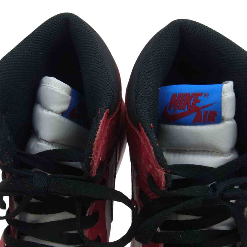 NIKE ナイキ 555088-602 SPIDERMAN AIR JORDAN 1 RETRO HIGH OG ORIGIN STORY GYM エアジョーダン スパイダーマン オリジンストーリー ハイカット スニーカー レッド系 ホワイト系 29.5cm【美品】【中古】