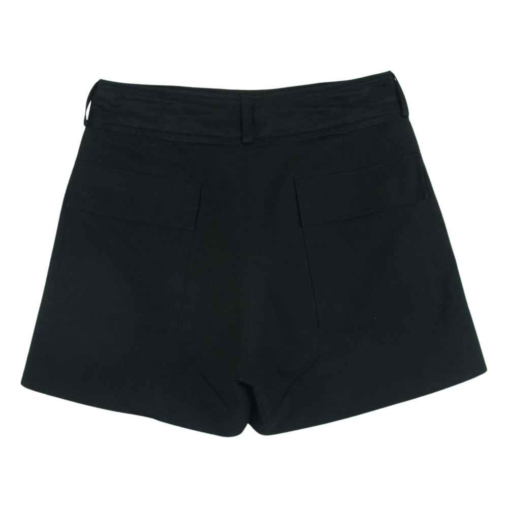 Sacai サカイ 23AW 23-06928 Wool blend shorts ウール ブレンド ショーツ ショート パンツ 日本製 ブラック系 3【中古】