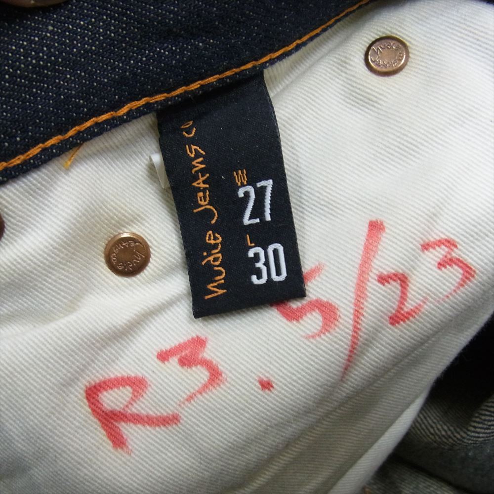 Nudie Jeans ヌーディージーンズ Steady Eddie II デニム パンツ インディゴブルー系 27【中古】