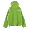 Supreme シュプリーム 20AW NT62004I × THE NORTH FACE ノースフェイス 国内正規品 S Logo Hooded Fleece Jacket  ロゴ フリース ジャケット ライトグリーン系 M【中古】