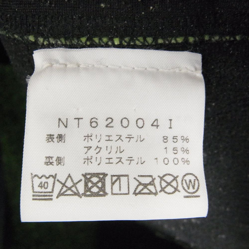 Supreme シュプリーム 20AW NT62004I × THE NORTH FACE ノースフェイス 国内正規品 S Logo Hooded Fleece Jacket  ロゴ フリース ジャケット ライトグリーン系 M【中古】