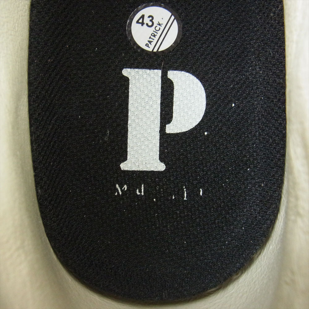 PATRICK パトリック ハラコ ミッドカット スニーカー ブラウン系 43【中古】