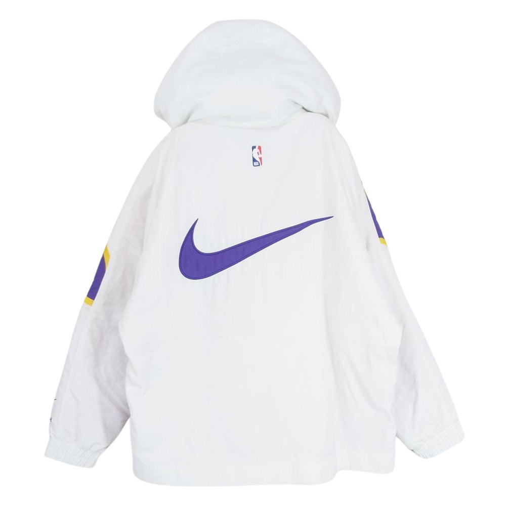 アンブッシュ DB9564-121 × NIKE NBA COLLECTION LAKERS ナイキ レイカーズ ジャケット ホワイト系 S【中古】