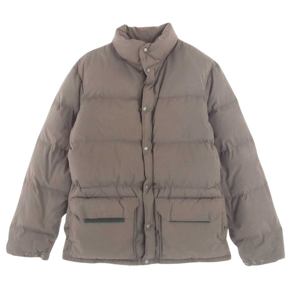 THE NORTH FACE ノースフェイス 茶タグ 80s ダウン ジャケット ライトブラウン系 M【中古】