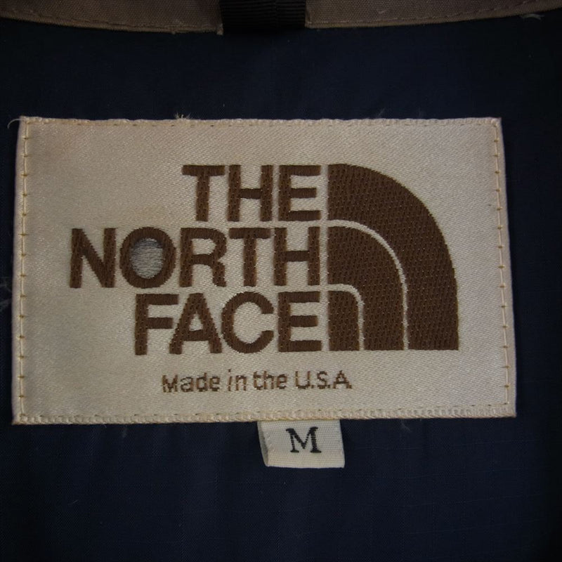 THE NORTH FACE ノースフェイス 茶タグ 80s ダウン ジャケット ライトブラウン系 M【中古】