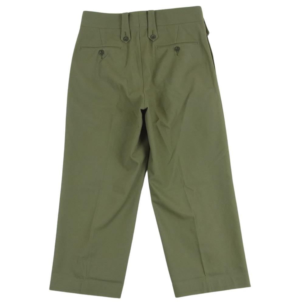 タンジェント Tan-P02-21105 HENRY ヘンリー ハード ツイスト ツイル パンツ 日本製 カーキベージュ系 48【中古】