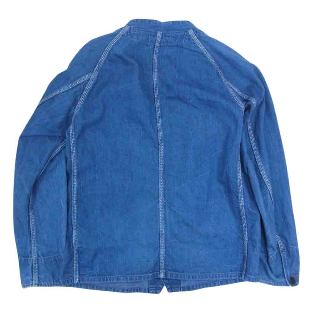 ブルーナボイン 5205 プーカ デニム ジャケット インディゴブルー系 O【中古】