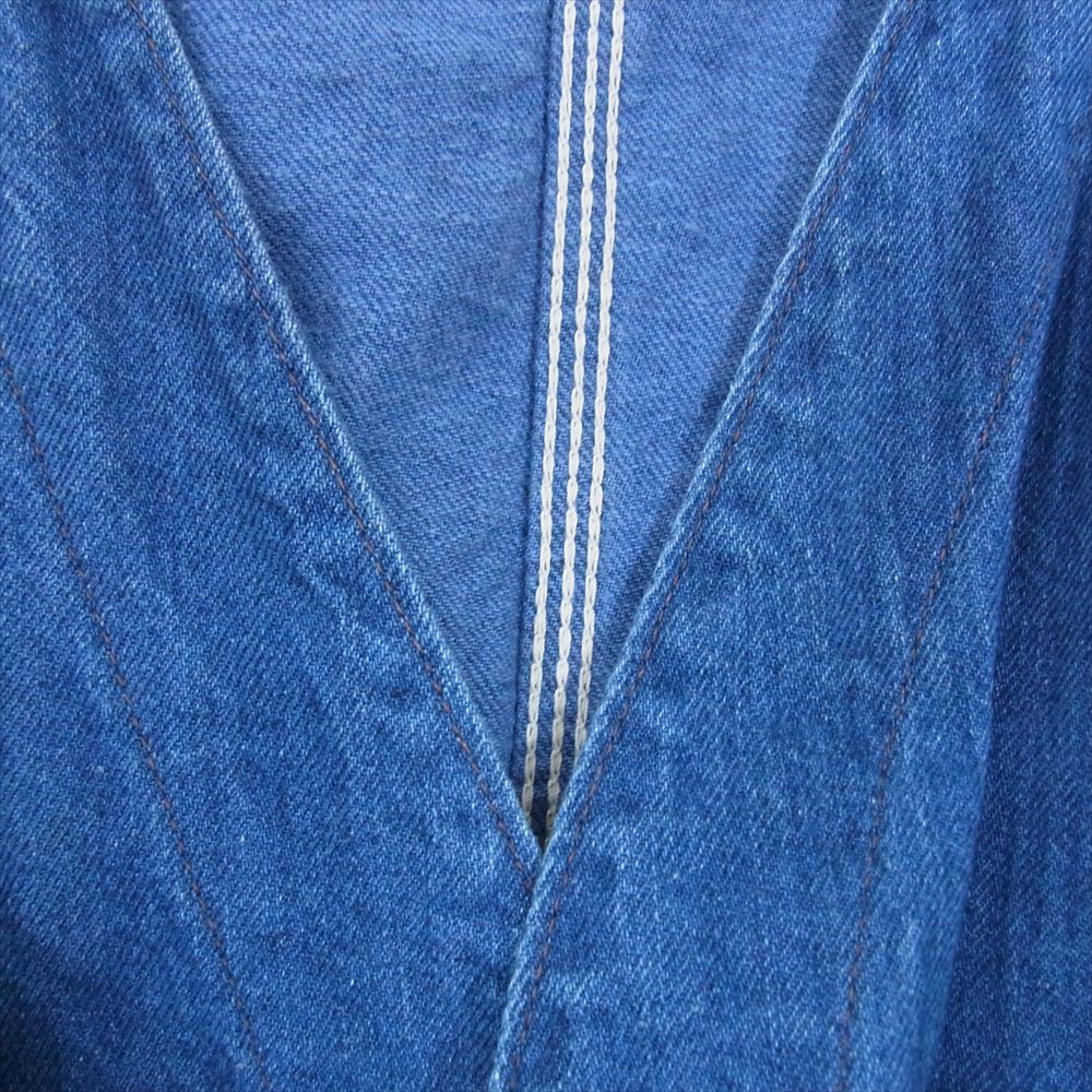 ブルーナボイン 5205 プーカ デニム ジャケット インディゴブルー系 O【中古】