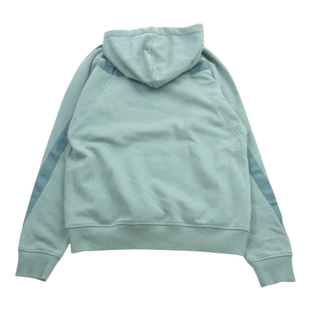 G-STAR ジースター セットアップ ロゴプリント プルオーバー パーカー  スウェットパンツ ライトグリーン系 M【中古】