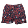MONCLER モンクレール E10911350405 539L1 GENIUS PANTALONE BERMUDA ジーニアス ナイロン ショートパンツ レッド系 46【中古】