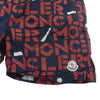 MONCLER モンクレール E10911350405 539L1 GENIUS PANTALONE BERMUDA ジーニアス ナイロン ショートパンツ レッド系 46【中古】
