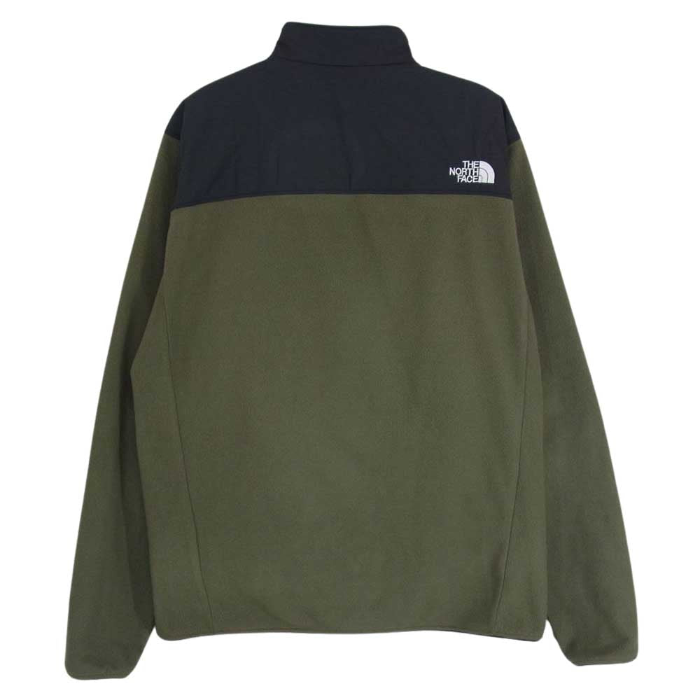 THE NORTH FACE ノースフェイス NL71904 MOUNTAIN VERSA MICRO JACKET マウンテン バーサ マイクロ ジャケット フリース カーキ系 XL【中古】