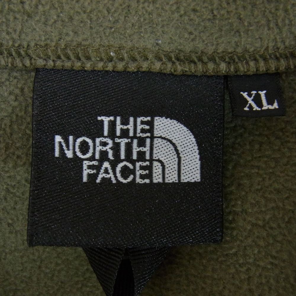 THE NORTH FACE ノースフェイス NL71904 MOUNTAIN VERSA MICRO JACKET マウンテン バーサ マイクロ ジャケット フリース カーキ系 XL【中古】