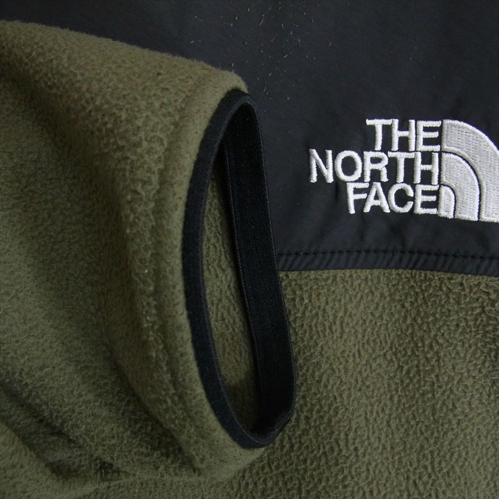 THE NORTH FACE ノースフェイス NL71904 MOUNTAIN VERSA MICRO JACKET マウンテン バーサ マイクロ ジャケット フリース カーキ系 XL【中古】