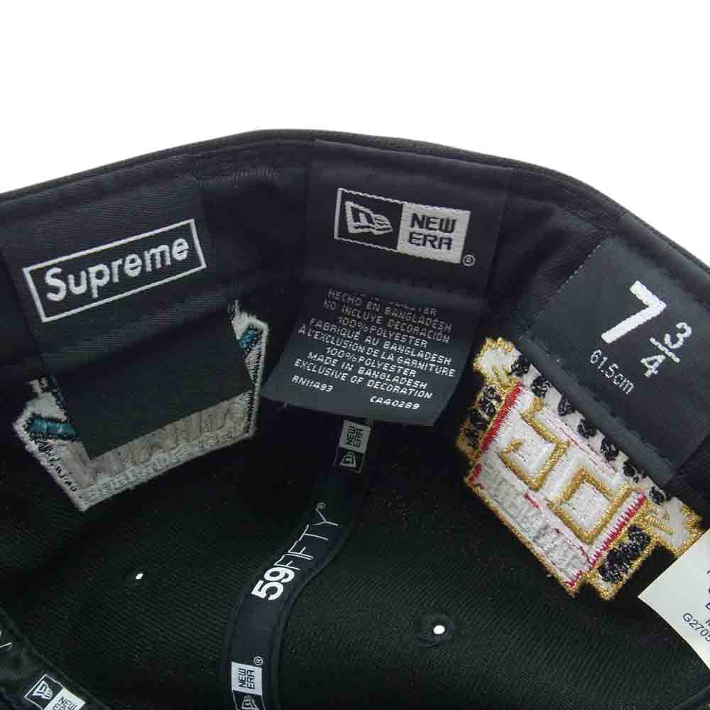 Supreme シュプリーム 23AW Championships Box Logo New Era Cap チャンピオンシップ ボックスロゴ ニューエラ キャップ ブラック系 7.75【中古】